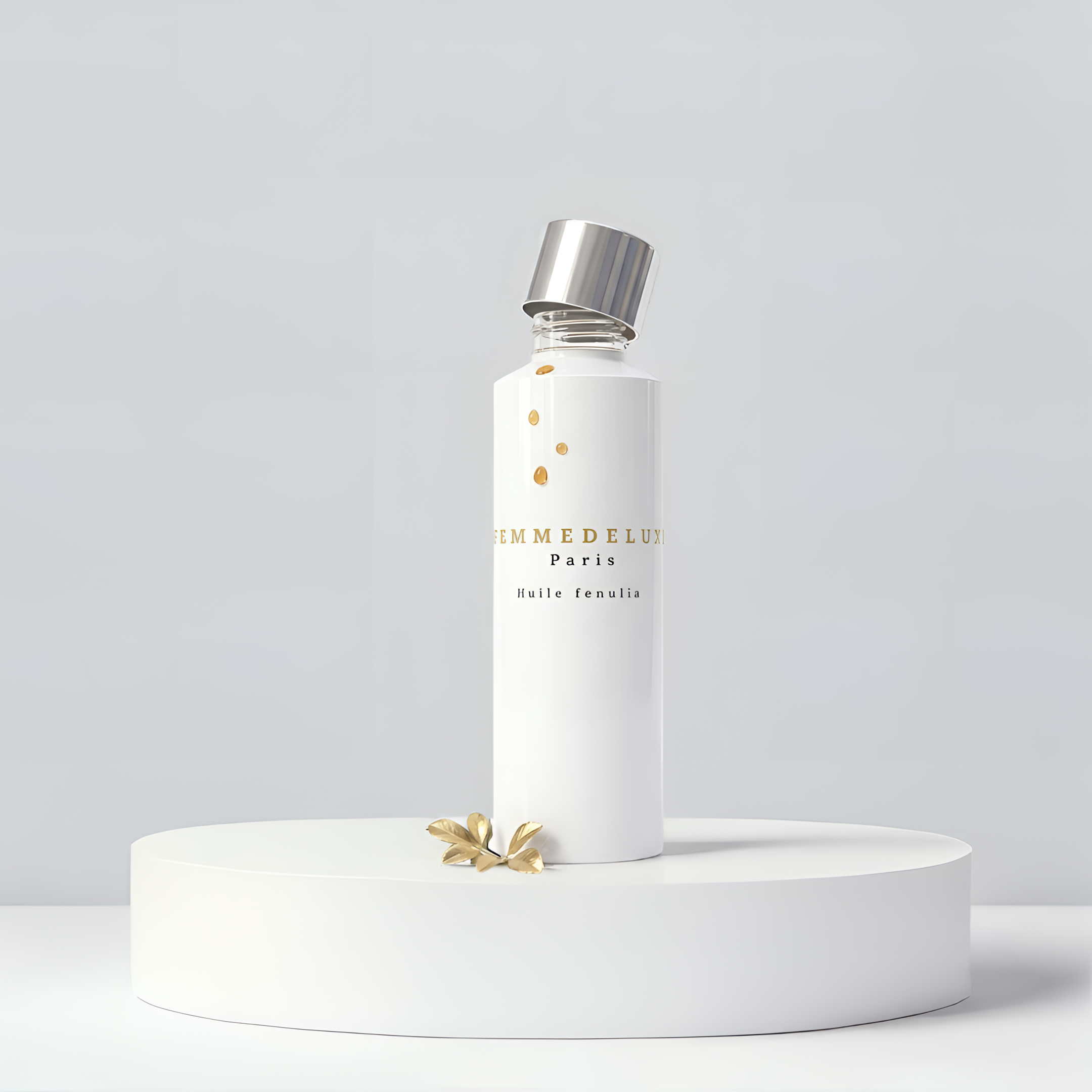 Huile prise de forme