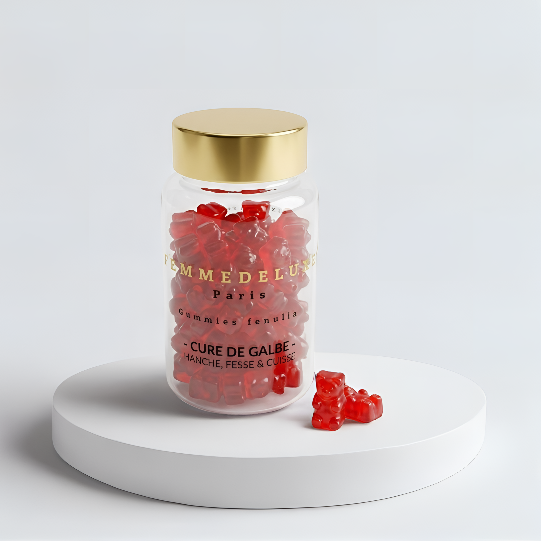 Gummies prise de forme