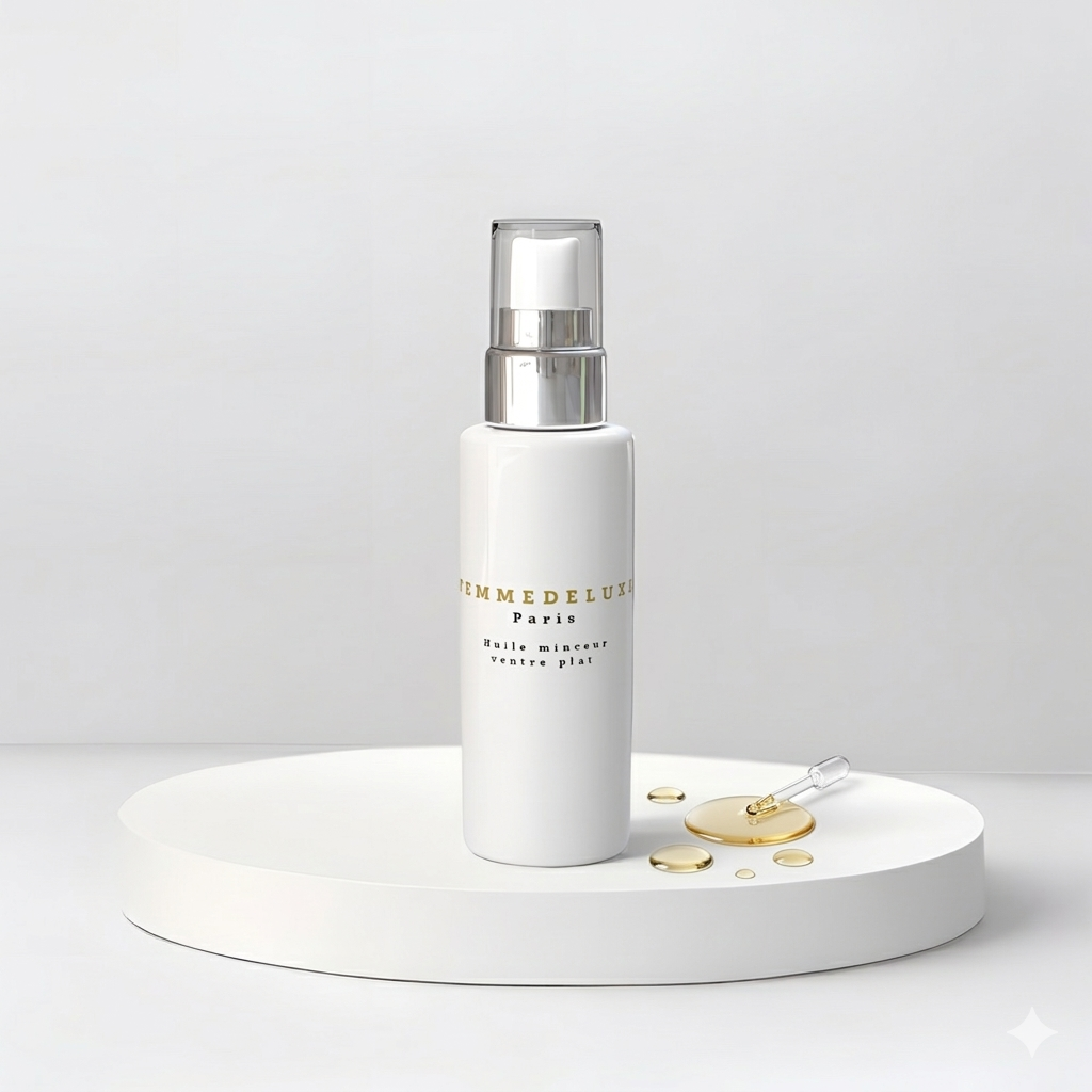 Huile minceur ventre plat